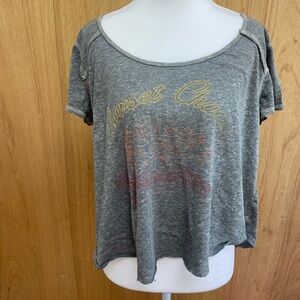 Sunset Charm Gray Women's Tee